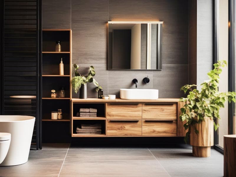 Mueble auxiliar baño en Pontevedra